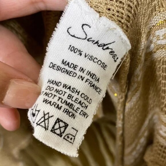 Sundress Revolve Alena Dress in Lisbonne Beige - Picture 2 of 6